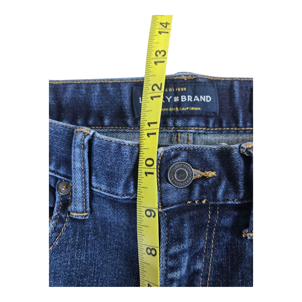 Men's Luxky Brand 121 Slim Blue Jeans - Picture 9 of 11